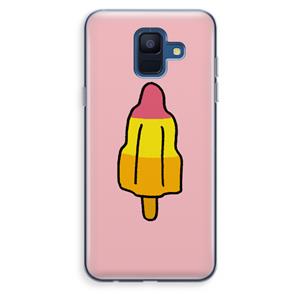 CaseCompany Raketijsje: Samsung Galaxy A6 (2018) Transparant Hoesje