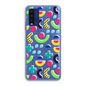 CaseCompany 8-bit N°1: Xiaomi Redmi 9T Transparant Hoesje