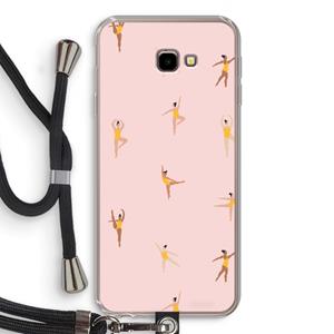 CaseCompany Dans #2: Samsung Galaxy J4 Plus Transparant Hoesje met koord