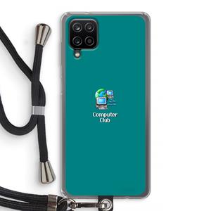 CaseCompany Win98: Samsung Galaxy A12 Transparant Hoesje met koord