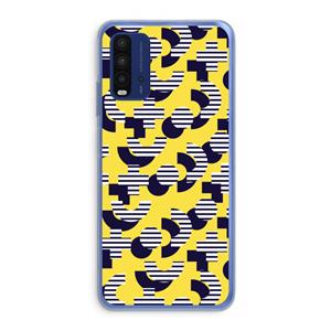 CaseCompany 8-bit N°3: Xiaomi Redmi 9T Transparant Hoesje