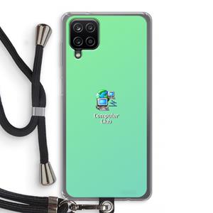 CaseCompany Win98: Samsung Galaxy A12 Transparant Hoesje met koord