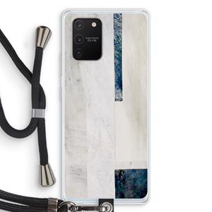CaseCompany Meet you there: Samsung Galaxy S10 Lite Transparant Hoesje met koord