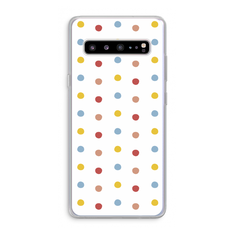 CaseCompany Bollen: Samsung Galaxy S10 5G Transparant Hoesje