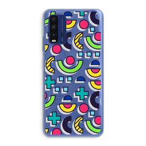 CaseCompany 8-bit N°6: Xiaomi Redmi 9T Transparant Hoesje