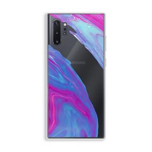 CaseCompany Zweverige regenboog: Samsung Galaxy Note 10 Plus Transparant Hoesje