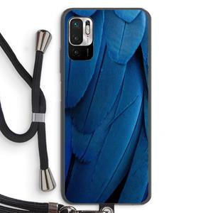 CaseCompany Pauw: Xiaomi Redmi Note 10 5G Transparant Hoesje met koord