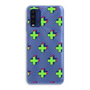 CaseCompany 8-bit N°10: Xiaomi Redmi 9T Transparant Hoesje