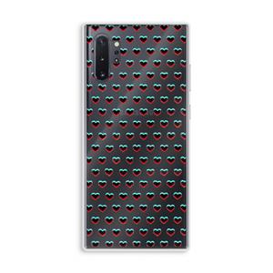 CaseCompany Hartjes: Samsung Galaxy Note 10 Plus Transparant Hoesje