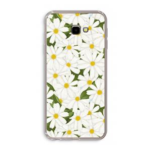 CaseCompany Summer Daisies: Samsung Galaxy J4 Plus Transparant Hoesje