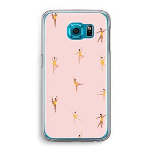 CaseCompany Dans #2: Samsung Galaxy S6 Transparant Hoesje