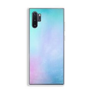 CaseCompany mist pastel: Samsung Galaxy Note 10 Plus Transparant Hoesje
