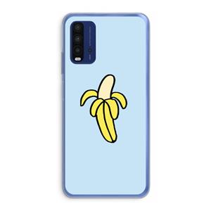 CaseCompany Banana: Xiaomi Redmi 9T Transparant Hoesje