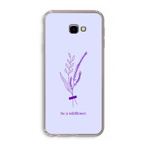 CaseCompany Be a wildflower: Samsung Galaxy J4 Plus Transparant Hoesje