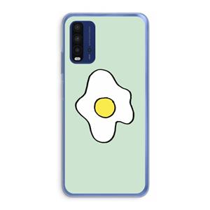 CaseCompany Spiegelei: Xiaomi Redmi 9T Transparant Hoesje