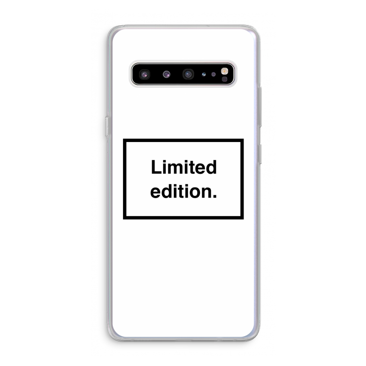 CaseCompany Limited edition: Samsung Galaxy S10 5G Transparant Hoesje