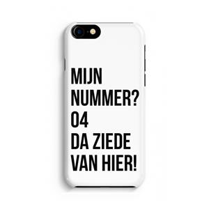 CaseCompany Da ziede van hier: Volledig geprint iPhone SE 2020 Hoesje