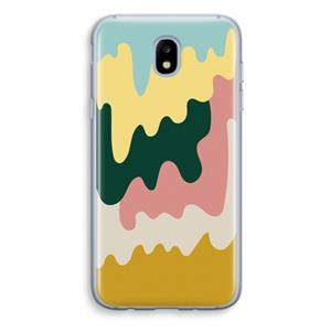 CaseCompany Baar B: Samsung Galaxy J5 (2017) Transparant Hoesje