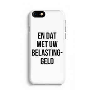 CaseCompany Belastinggeld: Volledig geprint iPhone SE 2020 Hoesje