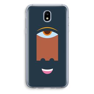 CaseCompany Mono M: Samsung Galaxy J5 (2017) Transparant Hoesje