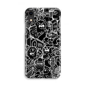 CaseCompany Vexx Black City : iPhone XR Volledig Geprint Hoesje