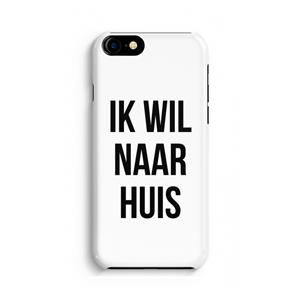 CaseCompany Ik wil naar huis: Volledig geprint iPhone SE 2020 Hoesje