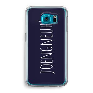 CaseCompany Joengneuh!: Samsung Galaxy S6 Transparant Hoesje