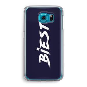 CaseCompany Biest: Samsung Galaxy S6 Transparant Hoesje