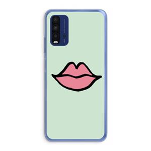 CaseCompany Kusje: Xiaomi Redmi 9T Transparant Hoesje