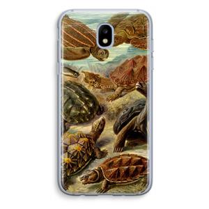 CaseCompany Haeckel Chelonia: Samsung Galaxy J5 (2017) Transparant Hoesje