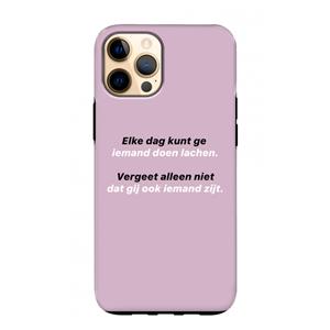 CaseCompany gij zijt ook iemand: iPhone 12 Pro Max Tough Case