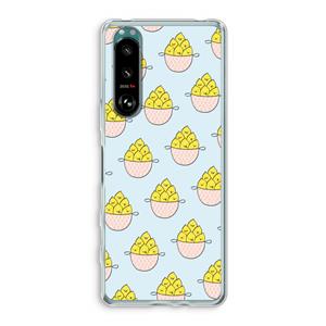 CaseCompany Citroenen: Sony Xperia 5 III Transparant Hoesje