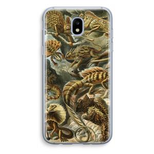 CaseCompany Haeckel Lacertilia: Samsung Galaxy J5 (2017) Transparant Hoesje