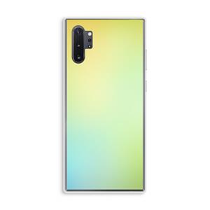 CaseCompany Minty mist pastel: Samsung Galaxy Note 10 Plus Transparant Hoesje
