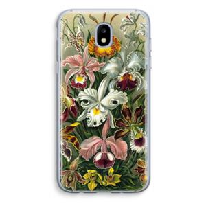 CaseCompany Haeckel Orchidae: Samsung Galaxy J5 (2017) Transparant Hoesje