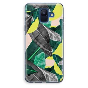 CaseCompany Fantasie jungle: Samsung Galaxy A6 (2018) Transparant Hoesje