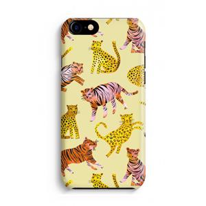 CaseCompany Cute Tigers and Leopards: iPhone 8 Volledig Geprint Hoesje