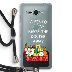 CaseCompany Bento a day: Sony Xperia XZ2 Compact Transparant Hoesje met koord