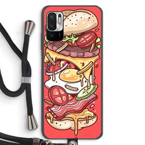CaseCompany Diet Coke Please: Xiaomi Redmi Note 10 5G Transparant Hoesje met koord