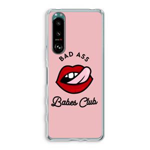 CaseCompany Badass Babes Club: Sony Xperia 5 III Transparant Hoesje