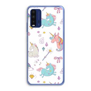 CaseCompany Fantasiewereld: Xiaomi Redmi 9T Transparant Hoesje