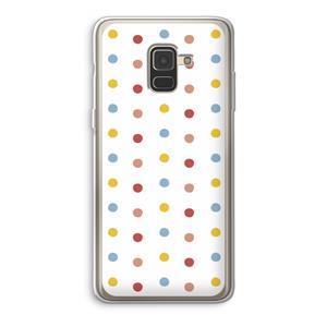 CaseCompany Bollen: Samsung Galaxy A8 (2018) Transparant Hoesje