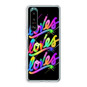 CaseCompany Loves: Sony Xperia 5 III Transparant Hoesje