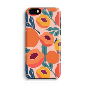 CaseCompany Perzik: iPhone 8 Volledig Geprint Hoesje