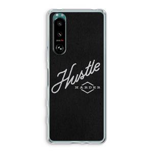 CaseCompany Hustle: Sony Xperia 5 III Transparant Hoesje