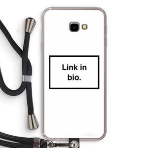 CaseCompany Link in bio: Samsung Galaxy J4 Plus Transparant Hoesje met koord