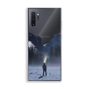 CaseCompany Wanderlust: Samsung Galaxy Note 10 Plus Transparant Hoesje