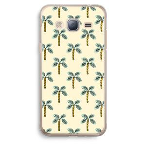CaseCompany Paradise: Samsung Galaxy J3 (2016) Transparant Hoesje