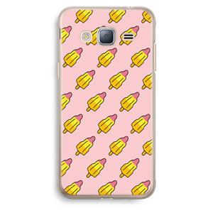 CaseCompany Waterijsjes: Samsung Galaxy J3 (2016) Transparant Hoesje