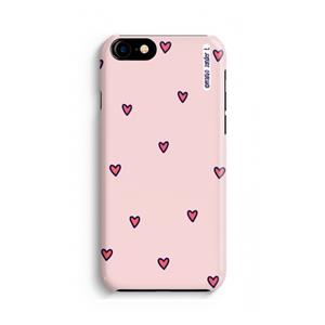 CaseCompany Hartjes: Volledig geprint iPhone SE 2020 Hoesje